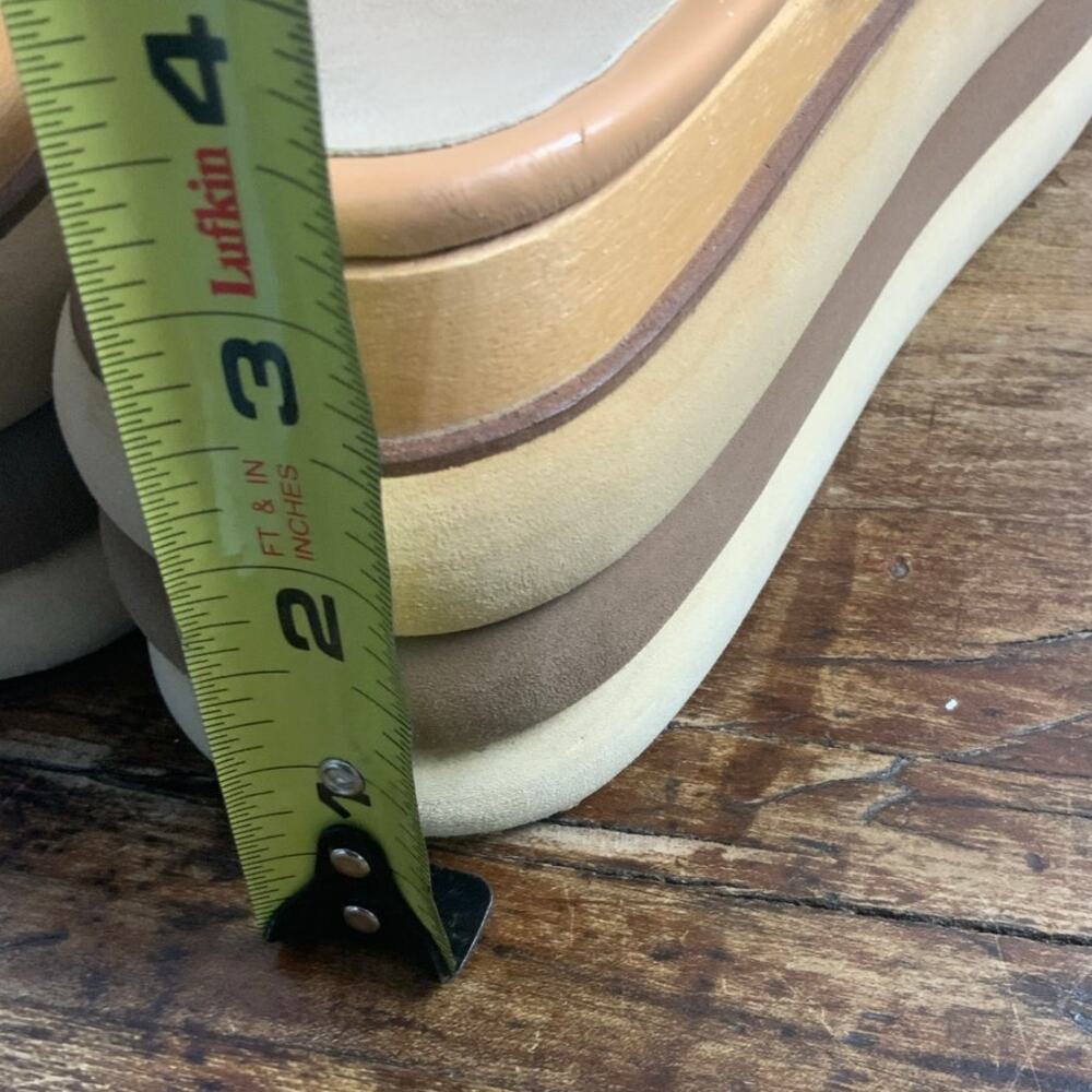 Paloma Barcel Platform Wedge Slides Size 40 - image 7